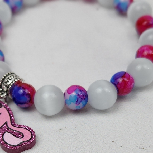 Pro-choice catseye stretch bracelet - Picture 11 of 13